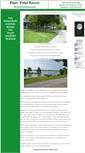 Mobile Screenshot of pineypointfishingresort.com